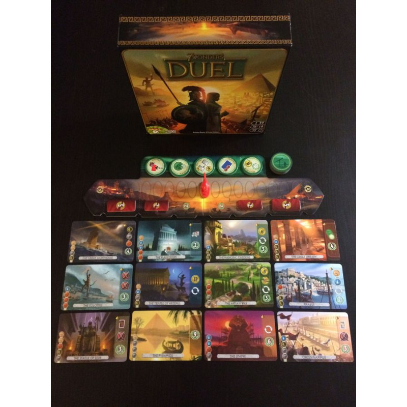 JUEGO DE MESA 7 WONDERS DUEL Tiempo de Juegos
