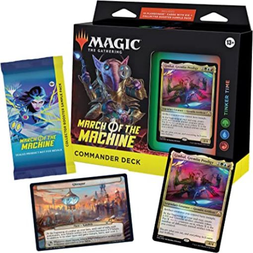 Imagen de COMMANDER DECK MARCH OF THE MACHINE MAGIC THE GATHERING- ENGLISH