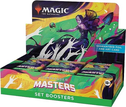Imagen de Set Booster Pack Commander Masters Magic The Gathering-english