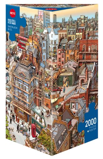 Imagen de Rompecabezas Göbel/knorr Sherlock Triangular 2000 Piezas
