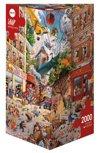 Imagen de Rompecabezas Loup Apocalypse Triangular 2000 Piezas
