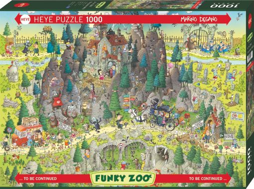 Imagen de Rompecabezas Degano Zoo Transylvania 1000 Piezas