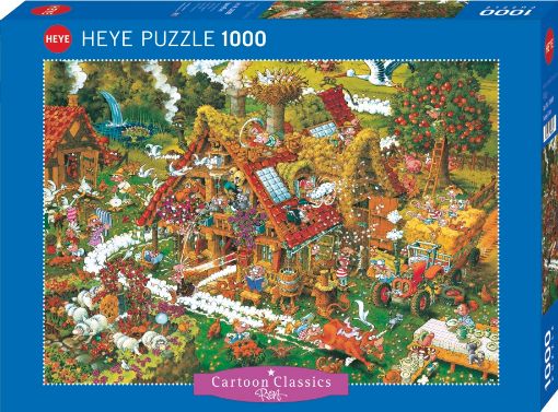 Imagen de Rompecabezas Classics Ryba Funny Farm 1000 Piezas