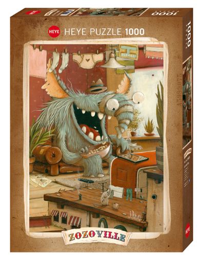 Imagen de Rompecabezas Zozoville Laundry Day 1000 Piezas