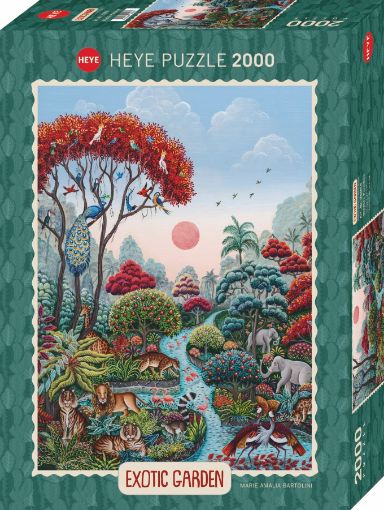 Imagen de Prompecabezas Exotic Garden Wildlife 2000 Piezas