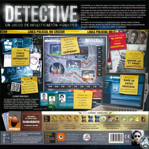 Tiempo de JuegosJuego de mesa Detective edicion juego del año