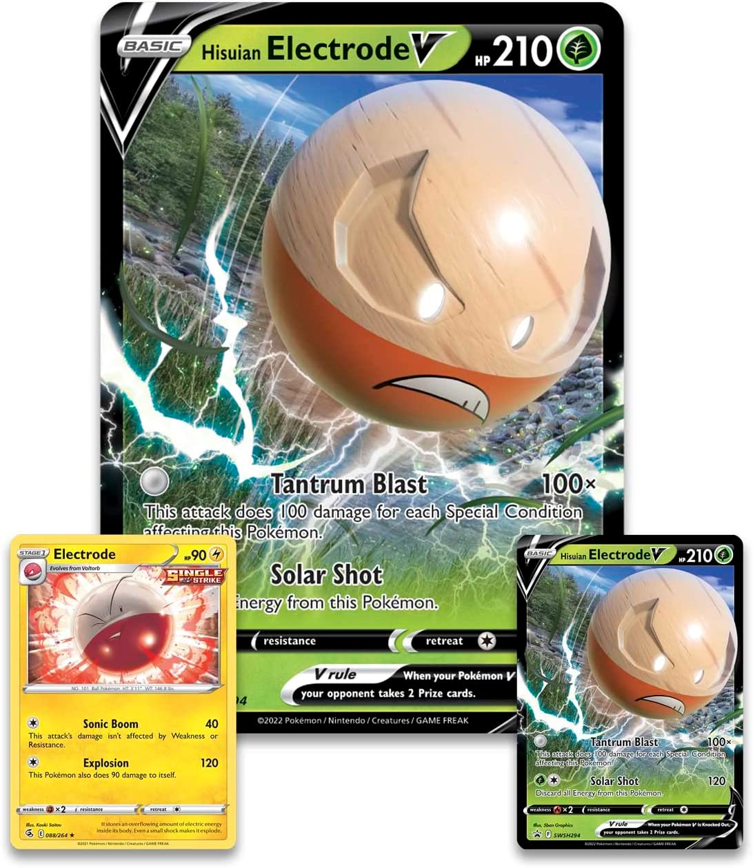 Tiempo de JuegosHISUIAN ELECTRODE V BOX POKEMONENGLISH