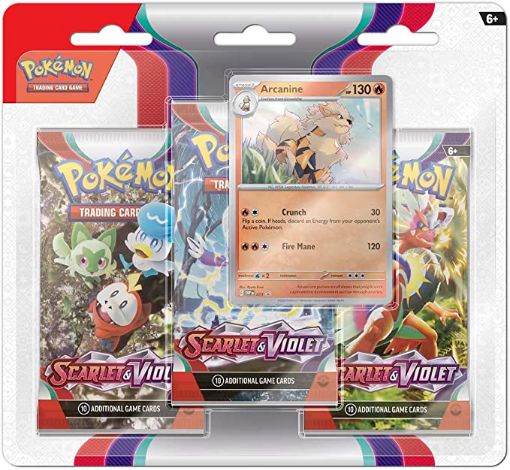Imagen de 3-booster Blister Scarlet & Violet Pokemon-english