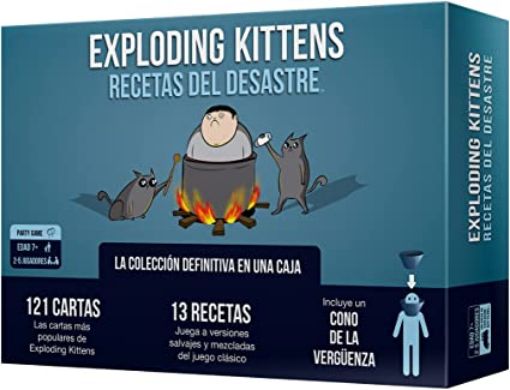Imagen de EXPLODING KITTENS RECETAS DEL DESASTRE