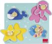 Imagen de Rompecabezas Madera Sea Puzzle 4 Piezas Goula