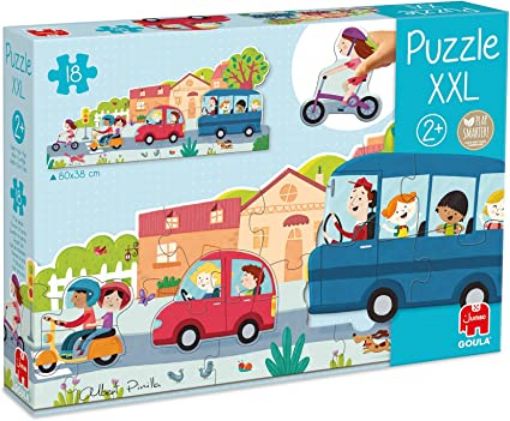 Imagen de Rompecabezas Xxl Vehicles 18 Piezas Goula
