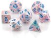 Imagen de Dados Poliedricos Festive Pop Art/blue 7-die Set 27544