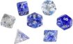 Imagen de Dados Poliedricos Nebula Dark Blue/white 7-die Set 27466