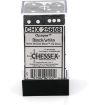 Imagen de Dados D6 Opaque 16mm Black/white 12-dice Block 25608