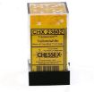 Imagen de Dados D6 Translucent 16mm Yellow/white 12-dice Block 23602