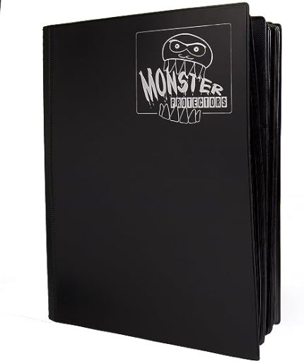 Imagen de Carpeta De 9 Bolsillos - Mega Monster 9-pocket Binder - Matte Black