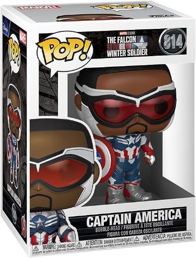 Imagen de Funko Pop Marvel: Falcon And The Winter Soldier - Captain America Sam Wilson