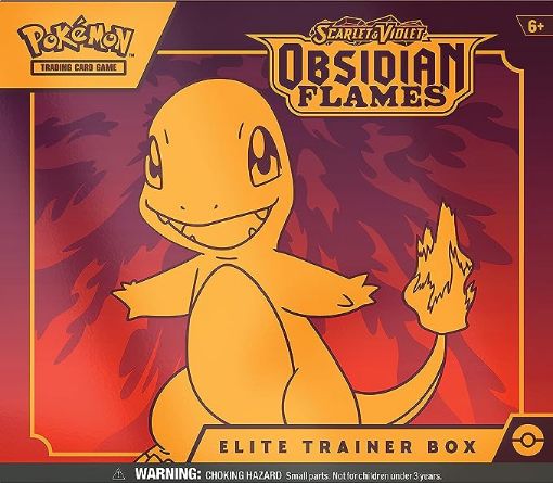 Imagen de ELITE TRAINER SCARLET & VIOLET 3 OBSIDIAN FLAMES POKEMON- ENGLISH