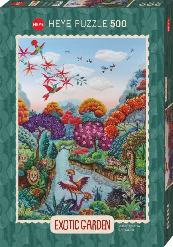 Imagen de Rompecabezas Exotic Garden Plant Paradise 500 Piezas