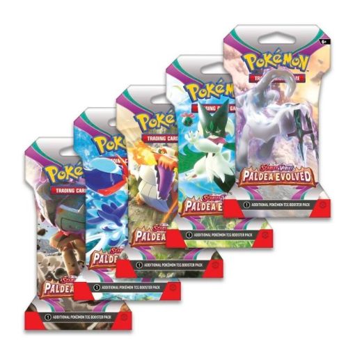 Imagen de SLEEVED BOOSTER PACK SCARLET & VIOLET PALDEA EVOLVED-ENGLISH