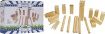 Imagen de Kubb Juego De Patio En Set 21 Piezas