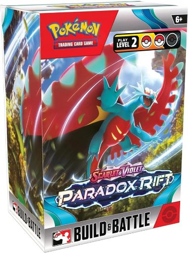 Imagen de Build & Battle Paradox Rift Scarlet & Violet 4 Pokemon - English