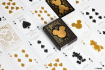 Imagen de Naipe Bicycle Disney Black & Gold Mickey