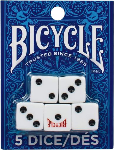 Imagen de Dados Bicycle Pack De 5