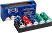 Imagen de Fichas Bicycle Clay Poker 8 Gramos 100 Unidades Con Bandeja De Casino