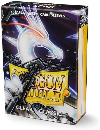 Imagen de Protectores De Tarjeta - Sleeves Japanese Classic 59mmx86mm Clear 60ct. Dragon Shield