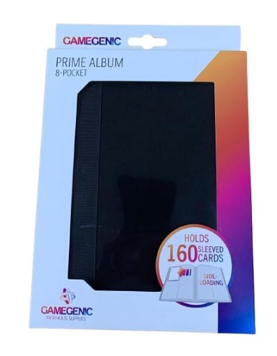 Imagen de Carpeta De 4 Bolsillos - Prime Album 8-pocket Black Gamegenic