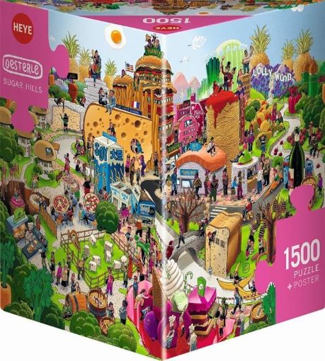 Imagen de Rompecabezas Oesterle Sugar Hills Triangular 1500 Piezas