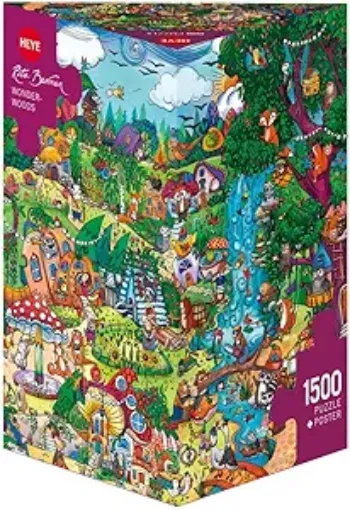 Imagen de Rompecabezas Berman Wonderwoods Triangular 1500 Piezas