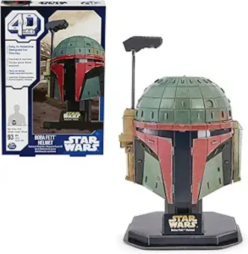 Imagen de Rompecabezas 4d Star Wars Boba Fett Helmet