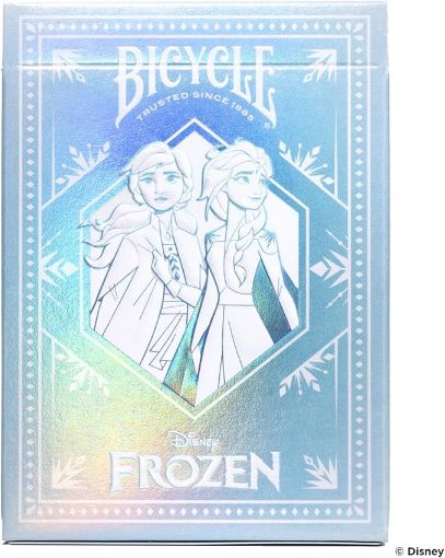Imagen de Naipe Bicycle Disney Frozen - Blue & Purple
