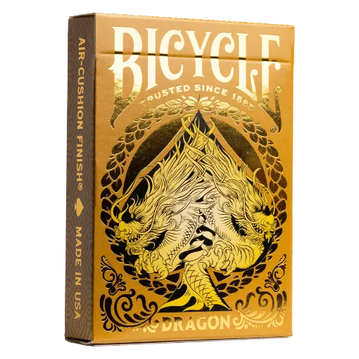 Imagen de Naipe Bicycle Gold Dragon