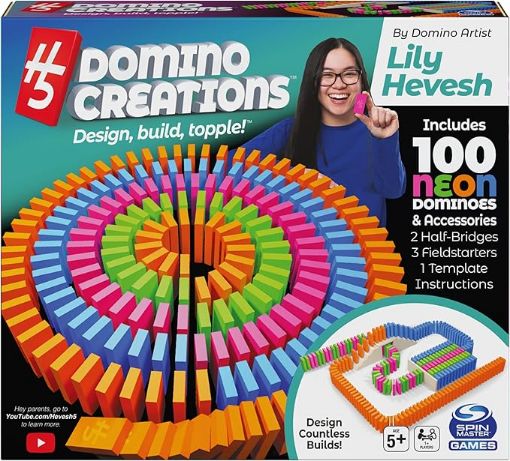 Imagen de Domino Creations Neon 100 Piezas Y Accesorios
