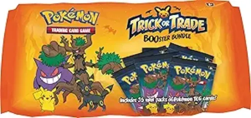 Imagen de Booster Bundle 2024 Trick Or Trade Pokemon - English