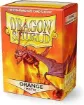 Imagen de Protectores De Tarjeta - Sleeves Standard Matte 2-1/2"x3-1/2" Orange 100ct. Dragon Shield
