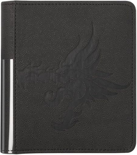 Imagen de Carpeta De 4 Bolsillos - Card Codex 80 Portfolio Iron Grey Dragon Shield