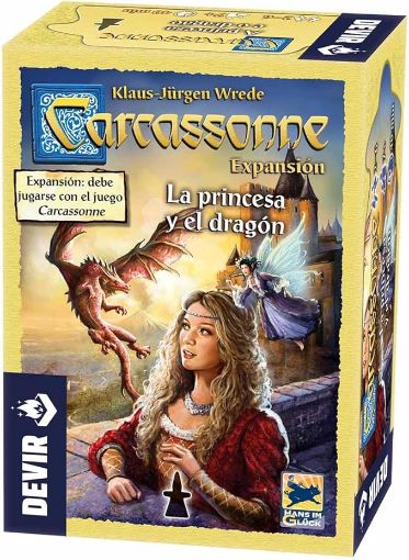 Imagen de Carcassonne: La Princesa Y El Dragon