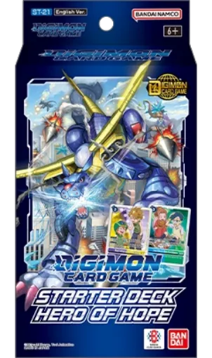 Imagen de Starter Deck Hero Of Hope (st-21) Digimon - English