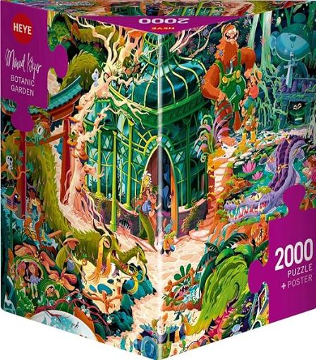 Imagen de Rompecabezas Kilger Botanic Garden Triangular 2000 Piezas