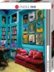 Imagen de Rompecabezas Home Room With Red Sofa 1000 Piezas