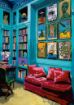 Imagen de Rompecabezas Home Room With Red Sofa 1000 Piezas