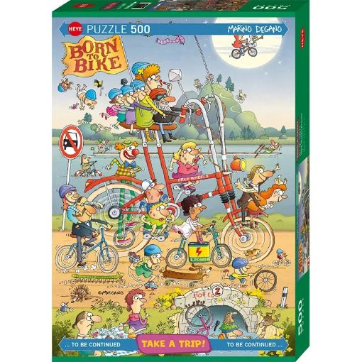 Imagen de Rompecabezas Take A Trip! With Marino Degano 500 Piezas