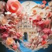 Imagen de Rompecabezas Paper-like White Castle 1000 Piezas
