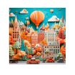 Imagen de Rompecabezas Paper-like Townscape 1000 Piezas