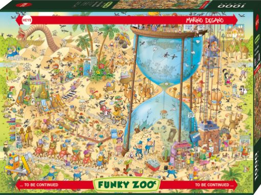 Imagen de Rompecabezas Funky Zoo Desert Habitat 1000 Piezas