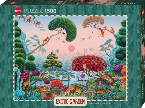 Imagen de Rompecabezas Exotic Garden Jungle Paradise 1500 Piezas